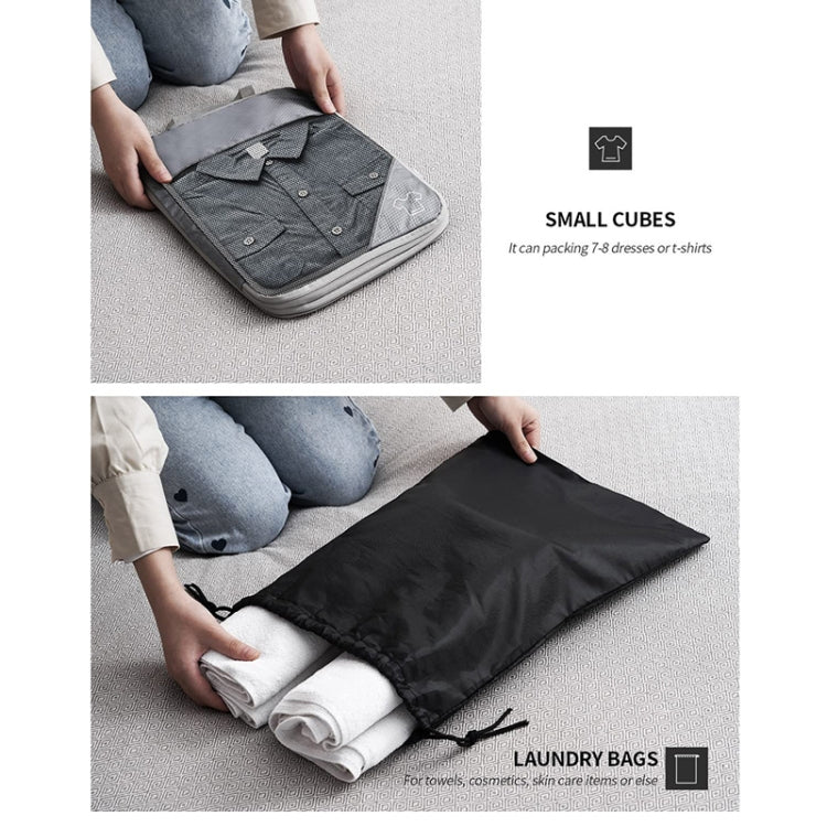 6 Piece Compression Travel Packing Cube Set