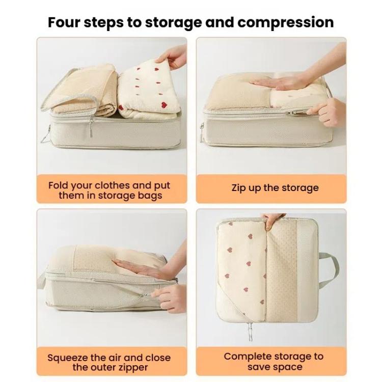 Travel Compression Packing Cubes Set