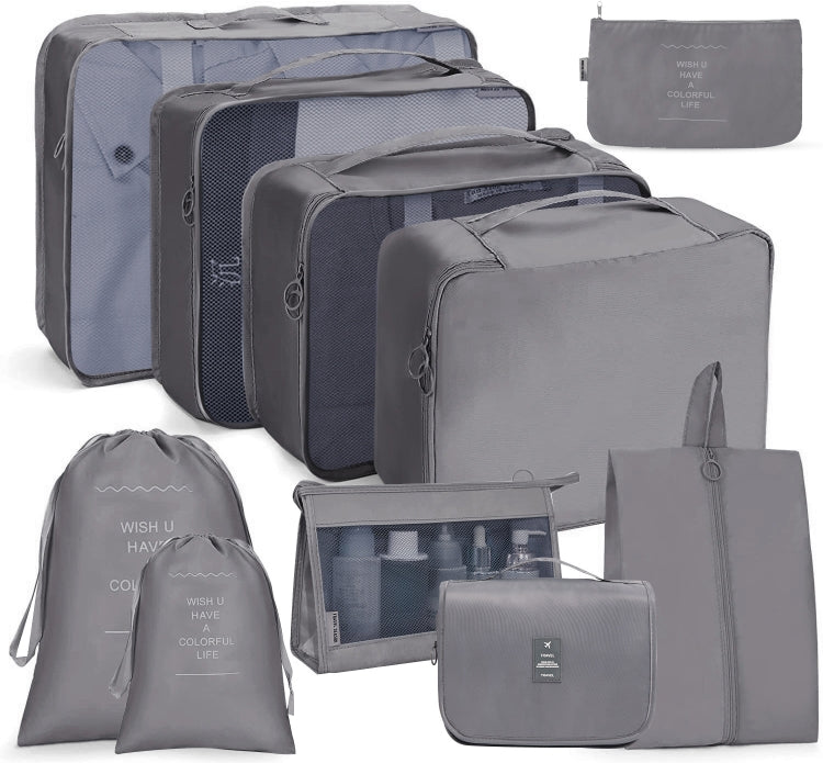 10-Piece Travel Storage Bag Set