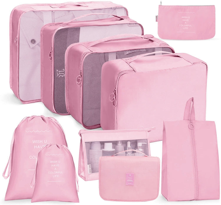 10-Piece Travel Storage Bag Set