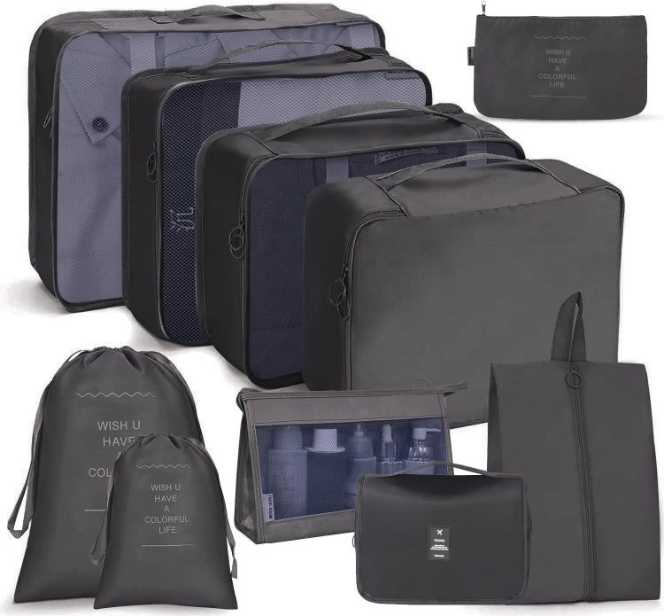 10-Piece Travel Storage Bag Set
