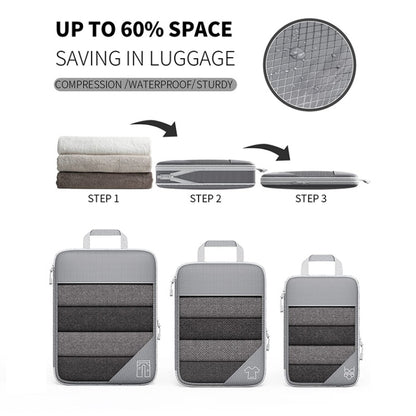 Compression Mesh Travel Packing Cubes Set 3 in 1