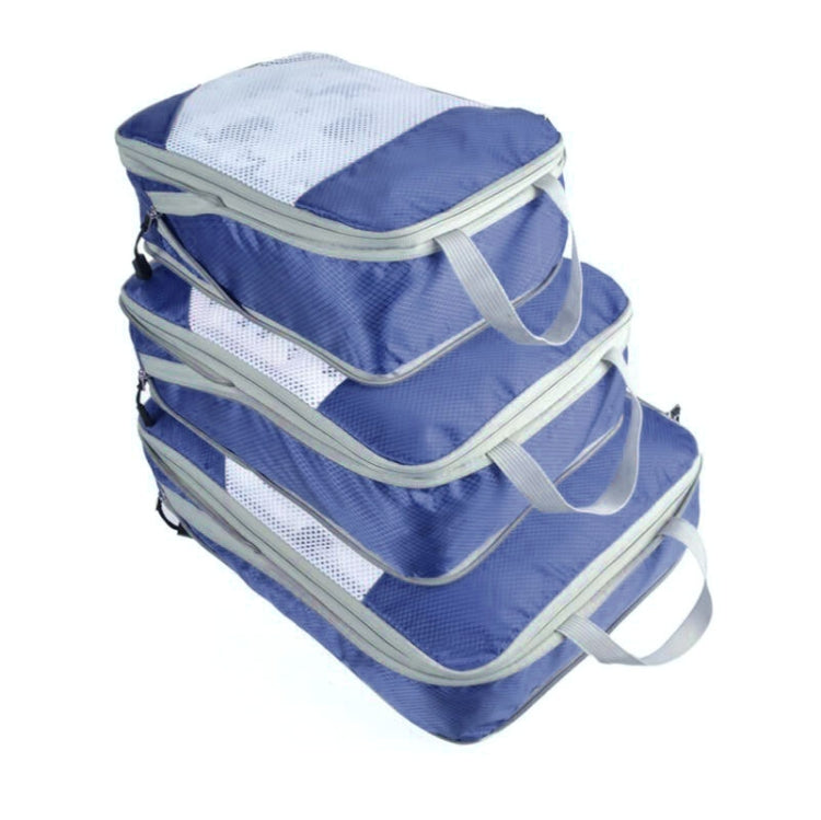 3-Piece Waterproof Travel Compression Packing Cubes