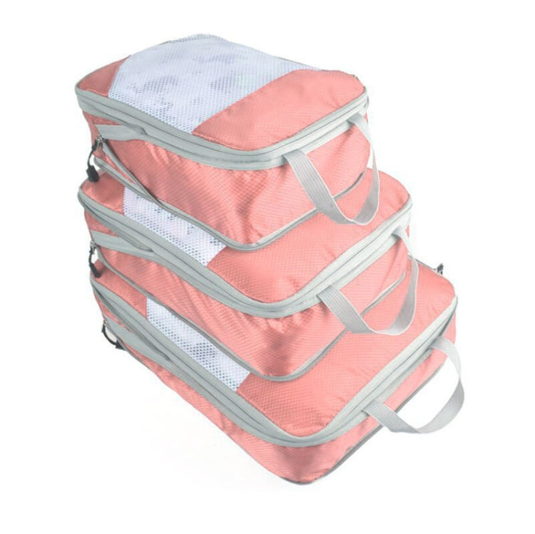 3-Piece Waterproof Travel Compression Packing Cubes