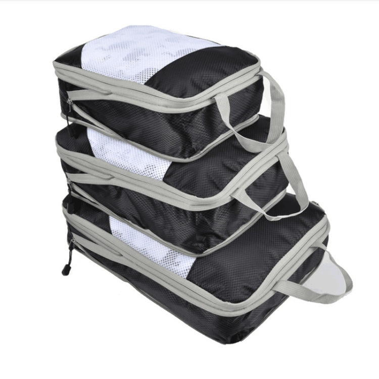 3-Piece Waterproof Travel Compression Packing Cubes