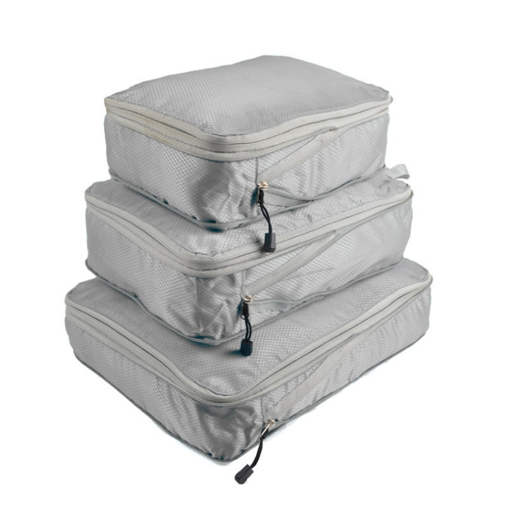 3-Piece Waterproof Travel Compression Packing Cubes