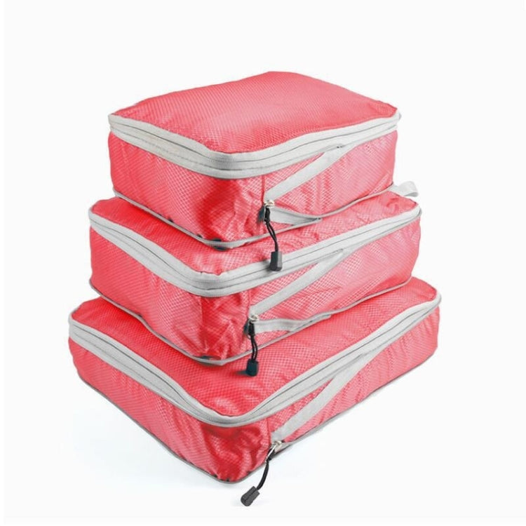 3-Piece Waterproof Travel Compression Packing Cubes