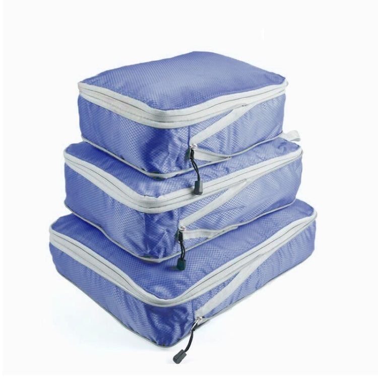 3-Piece Waterproof Travel Compression Packing Cubes