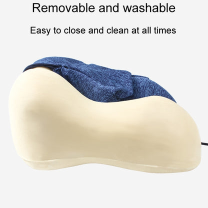 CozyCloud Hooded Travel Pillow – Ultimate 360° Neck Support with Memory Foam Comfort