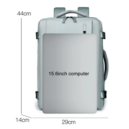 Large Capacity Travel Backpack with Multi-Compartment Design