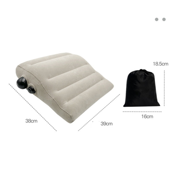 ComfortAir Travel Back Pillow – Portable Inflatable Lumbar Support for Work and Travel
