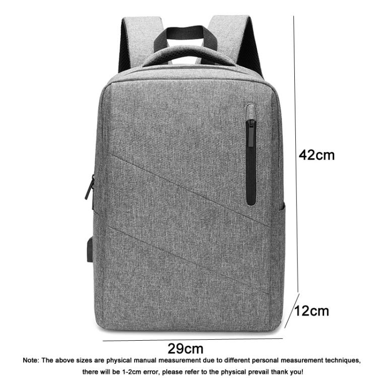 Simple Carry Anti-Theft USB Charging Backpack